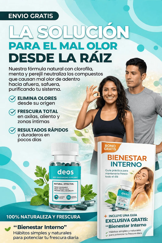 DEOS, DESODORANTE INTERNO